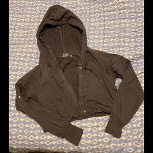 *ISO* Stem Nordstrom Organic Snap Crop Hoodie